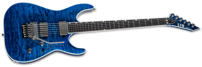 ESP LTD MH-1000 QM - Black Ocean
