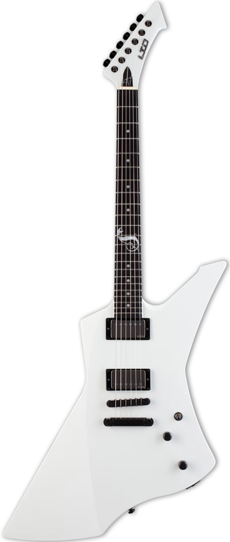 ESP LTD James Hetfield Signature Snakebyte - Snow White