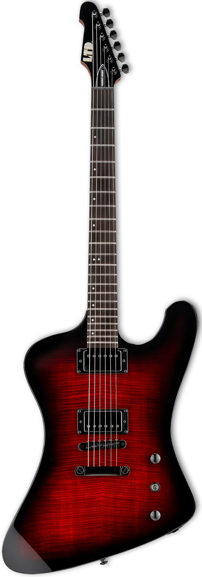 ESP LTD Phoenix-200DX - Red Burst
