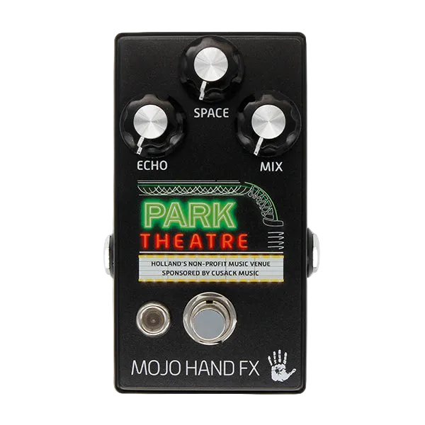 Mojo Hand FX Park Theatre Hall Reverb and Echo Pedal