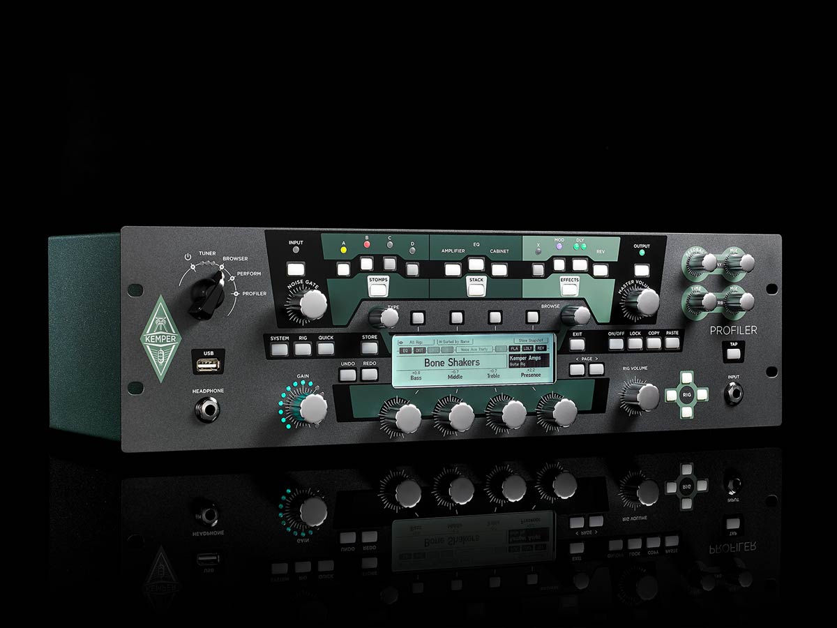 Kemper Profiler Power Rack - 600-watt Rackmount Profiling Amp Head ...