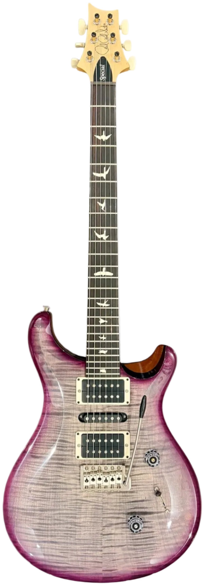 PRS CE 24 Special - Violet Grey Black Burst w/Natural Back