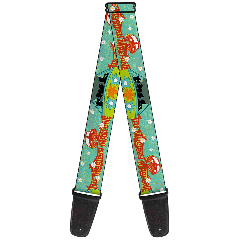 Buckle Down Guitar Strap - Scooby Doo Mystery Machine