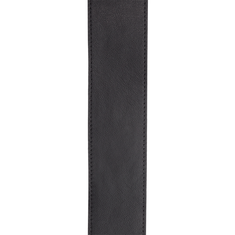 DAddario Comfort Leather Auto Lock 2.5" Guitar Strap - Black