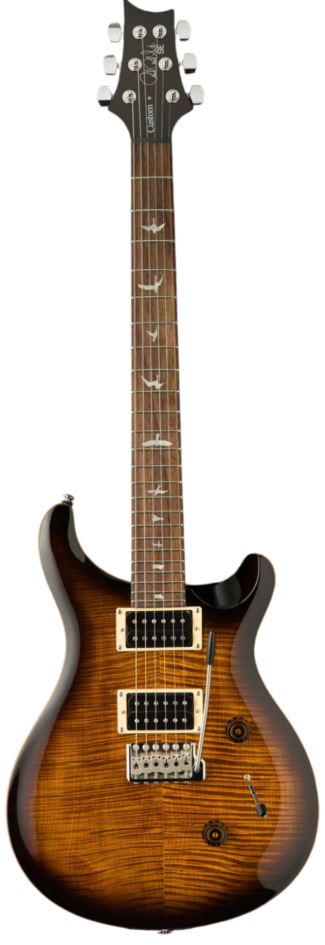 PRS SE Custom 24 - Black Gold Sunburst