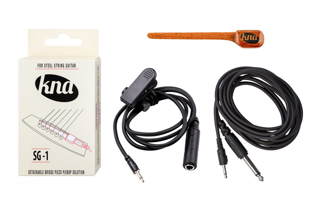 KNA SG-1 Portable Piezo Pickup for Steel String Guitar