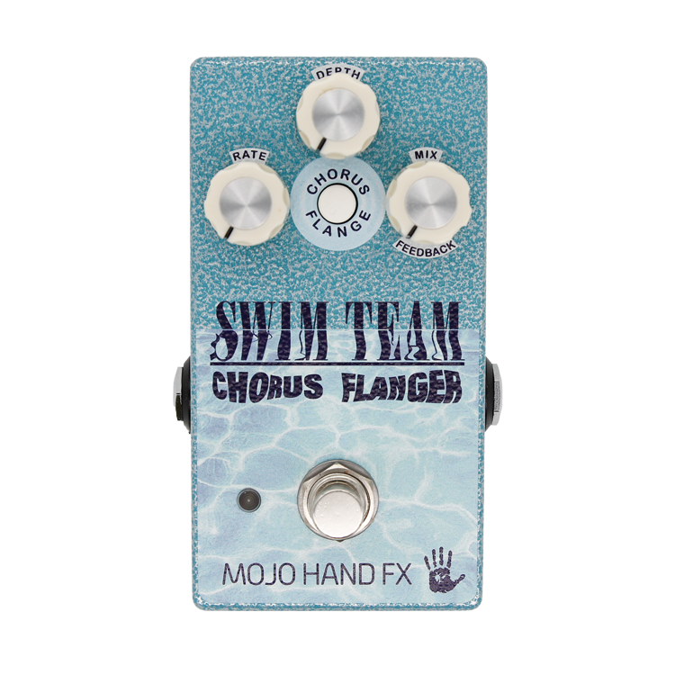 Mojo Hand FX Swim Team Baja Blue Edition Chorus/Flanger Pedal