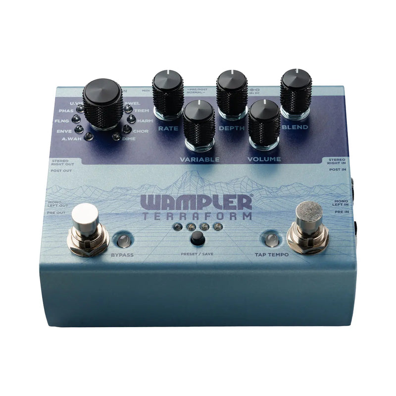 Wampler Terraform Modulation Multi Effect Pedal