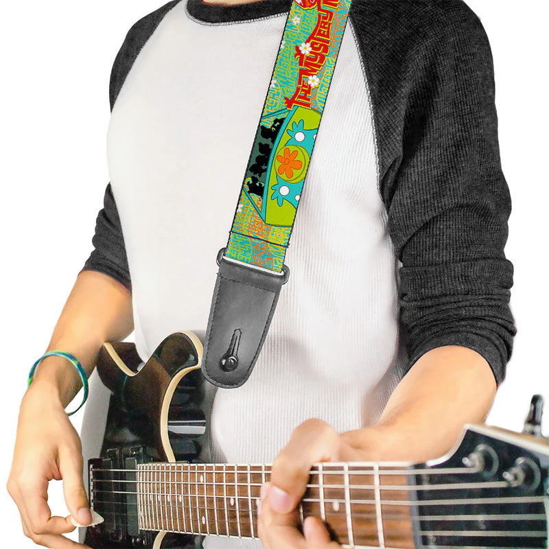 Buckle Down Guitar Strap - Scooby Doo Mystery Machine