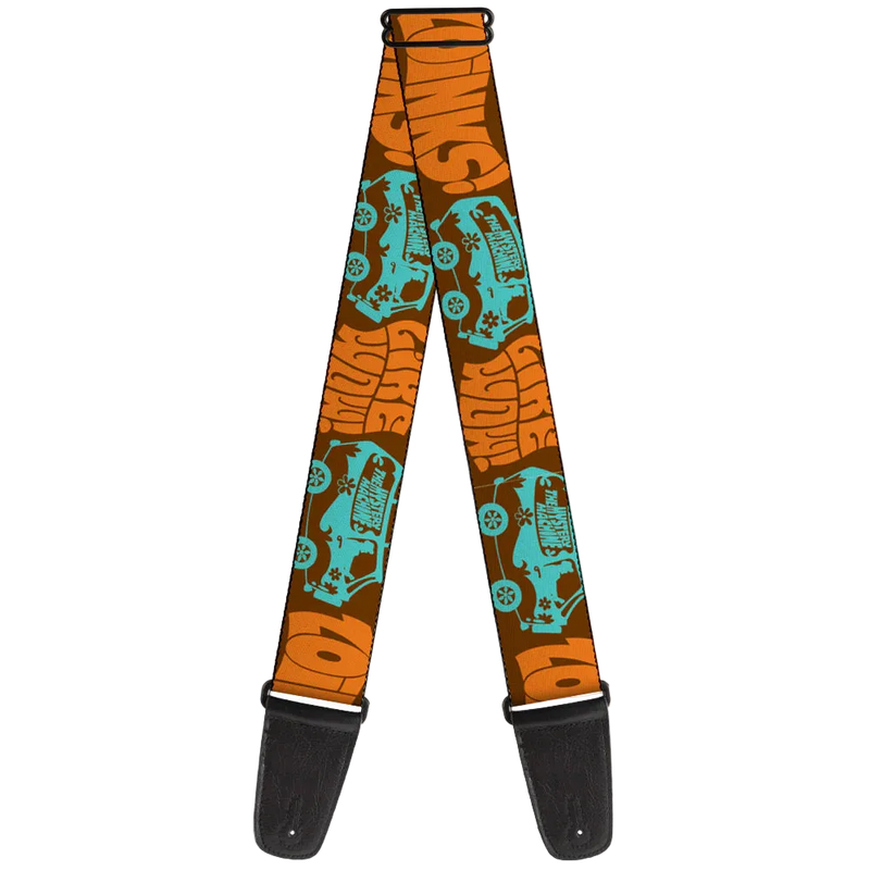 Buckle Down Guitar Strap - Scooby-Doo ZOINKS!/LIKE WOW!/ The Mystery Machine