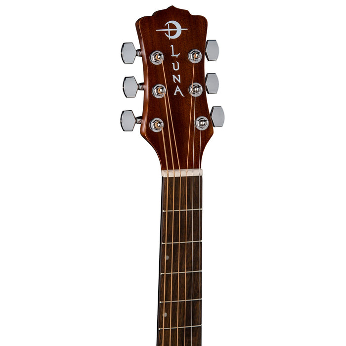 Luna Wabi Sabi Grand Concert Cutaway A/E - Solid Spruce Top