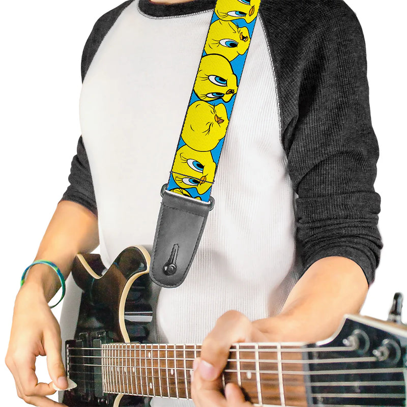 Buckle Down Strap - Tweety Bird CLOSE-UP Baby Blue