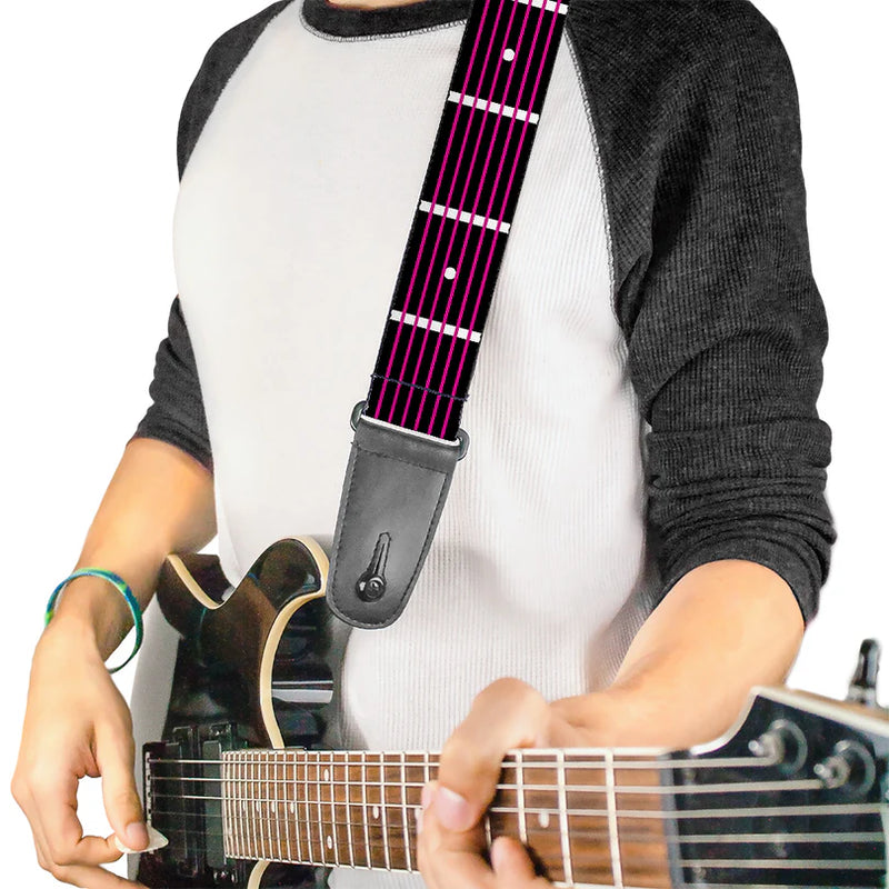 Buckle Down Straps - Guitar Neck